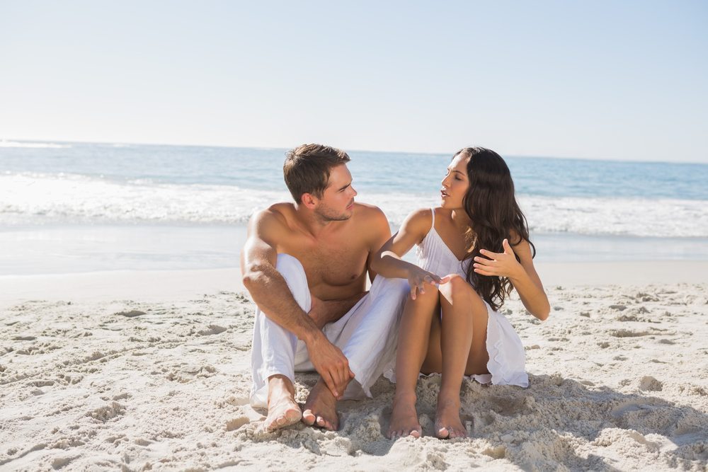 discusiones de pareja en vacaciones